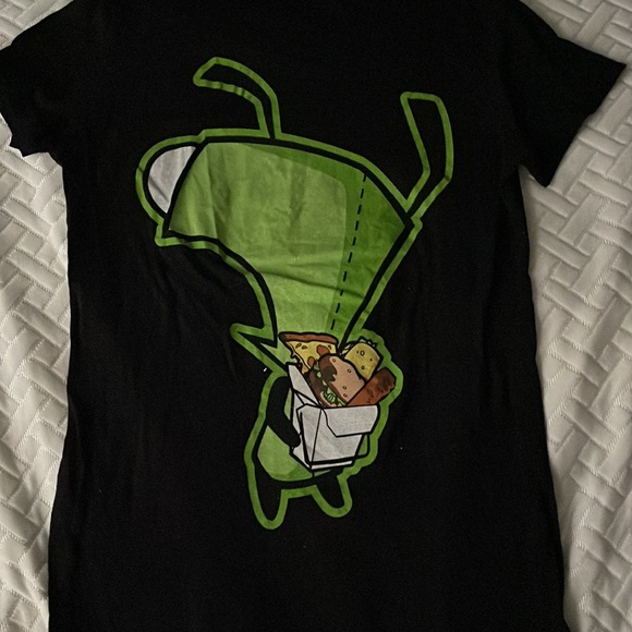 Vintage Mighty Fine 2012 Invader Zim Gir Shirt RARE - Picture 4 of 4
